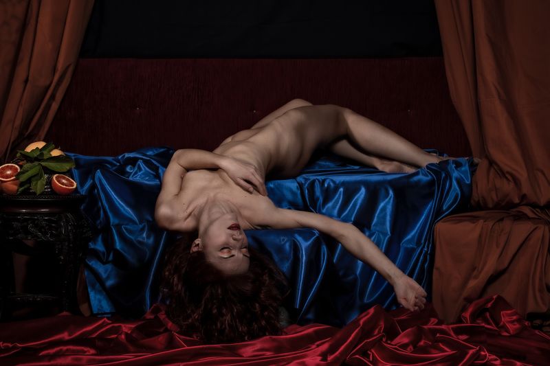 portrait, fine nude, nude, nudeart, body, painting, female, pose the sleeperphoto preview