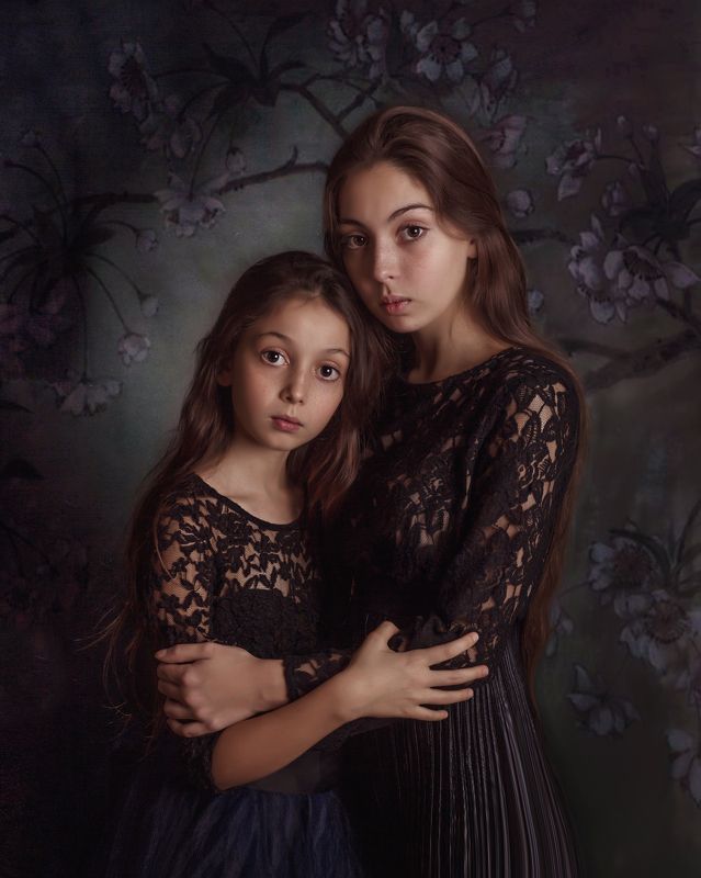 pictoric portrait fineart sisters Sisters Lovephoto preview