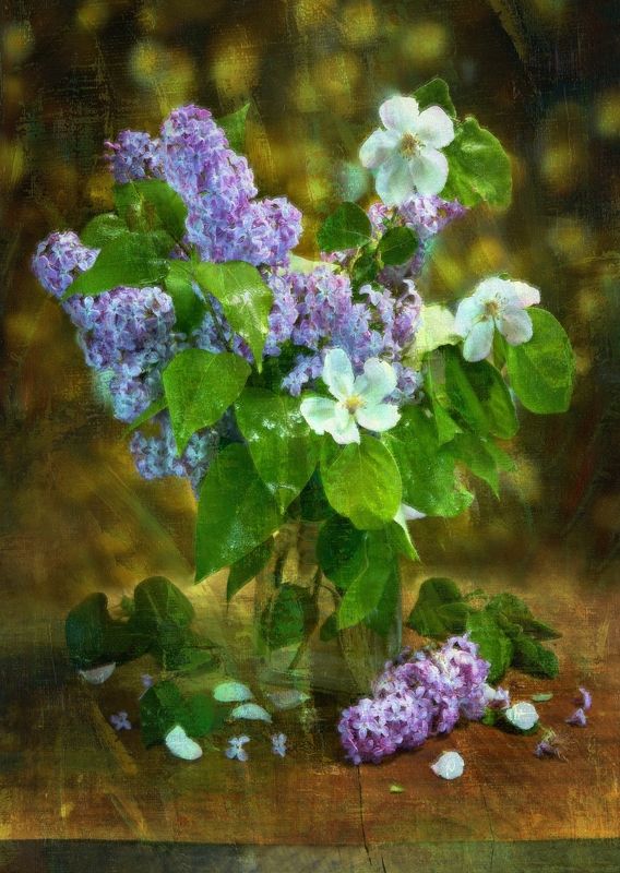 Сирень и айваphoto preview