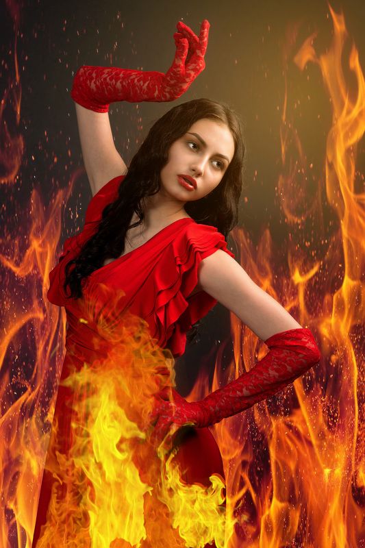 Зажигательный фламенко фото превью