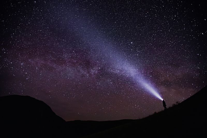 Млечный путь, звезды, свет, поход Путь к звёздамphoto preview