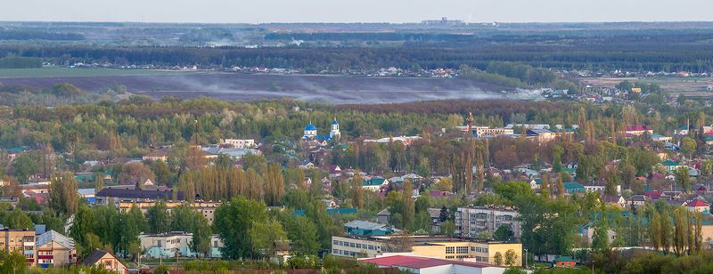 усмань, липецкая область, панорама, высота photo preview