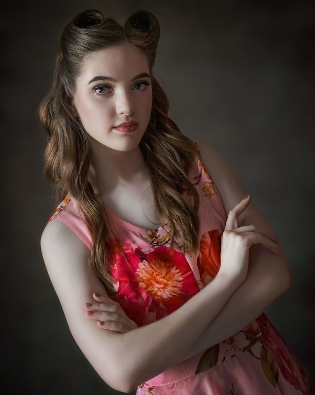 девушка, портрет Алёнаphoto preview