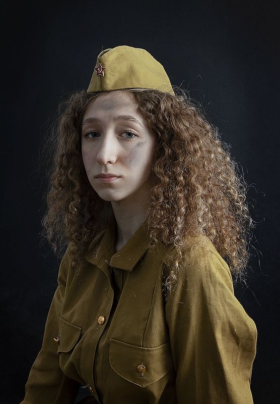 война, портрет, зори ***photo preview