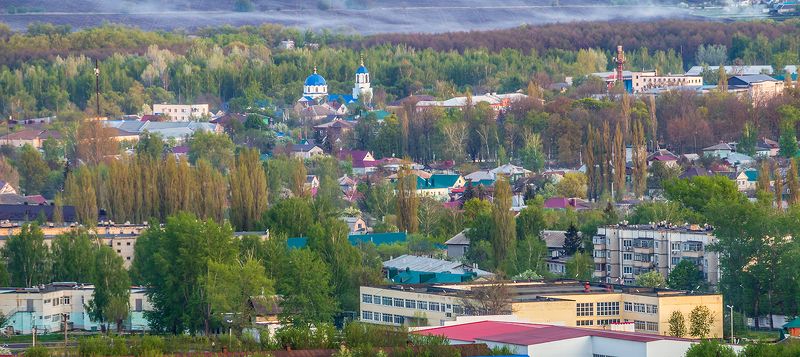 усмань, липецкая область, панорама, высота photo preview