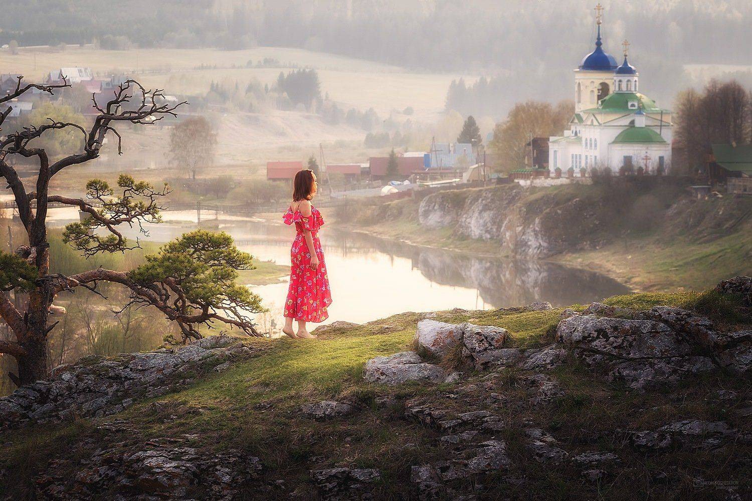 Весенний вечер в Уральской глубинке. Автор: Антон Кошетаров , Антон Кошетаров