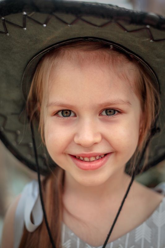 портрет,девочка,ковбой Ковбойphoto preview