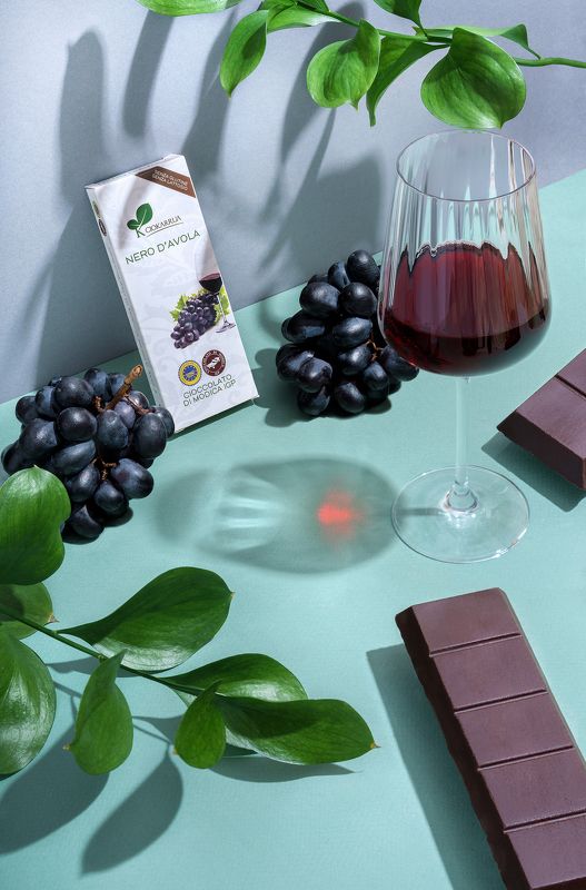 шоколад, вино, виноград, имиджевое фото, реклама, предметка, product photo Шоколадphoto preview