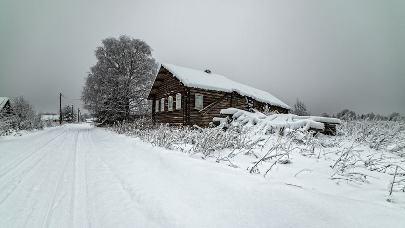 великий двор,вологодчина,кема,север,зима ***photo preview
