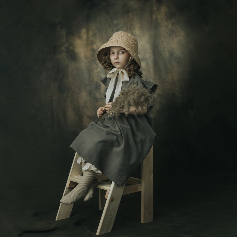 девочка портрет кудри волосы girl portrait hair Evaphoto preview