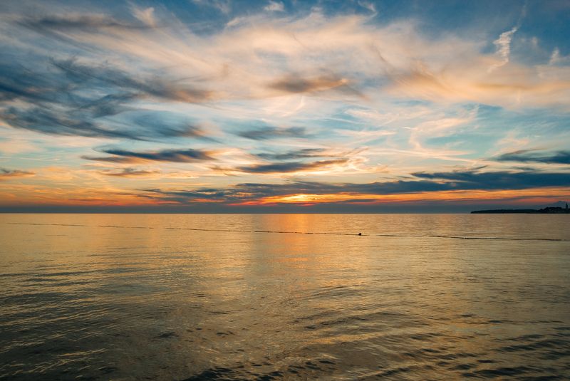 Закат фото превью