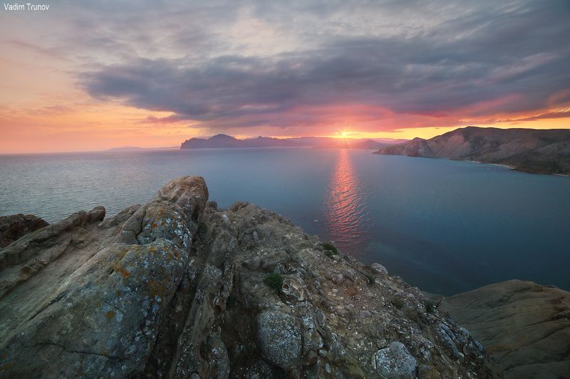 крым, орджоникидзе Закат в Орджоникидзе фото превью