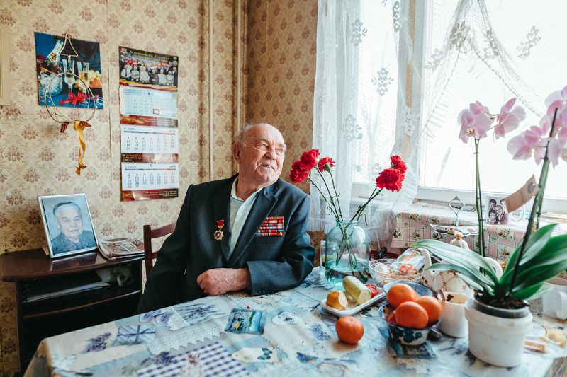 Ветеран Великой Отечественной войны - Александр Яковлевич Милахин, полковник.photo preview