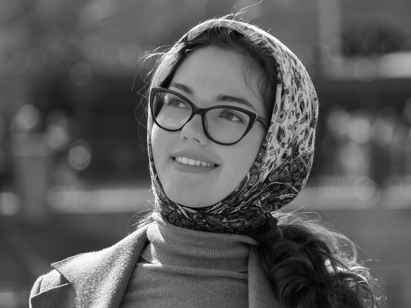 портрет, жанровый портрет, взгляд, питер, вдохновение, девушка, красиво, весна, чб Настя. Уличный портрет.photo preview