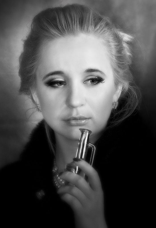 портрет;ч/б * * *photo preview