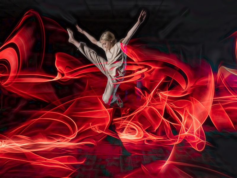 Танцы со светомphoto preview