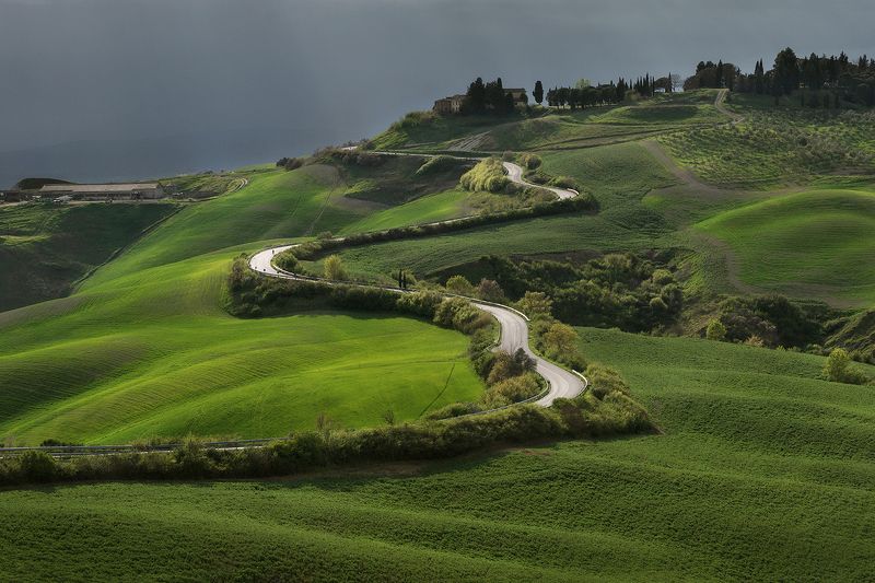 tuscany, тоскана, tuscany photos landscape, весенняя тоскана, пейзажи тосканы, green hills, tuscany landscape photography,  tuscany fields Tuscanyphoto preview