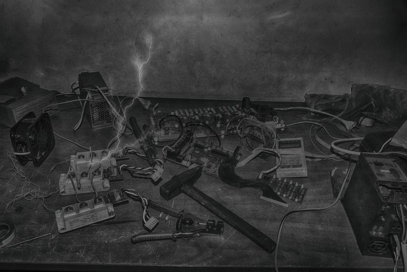 Техногенный натюрмортphoto preview