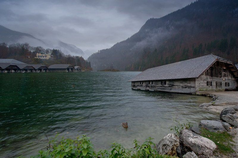 Над Кёнигзее дождь....photo preview