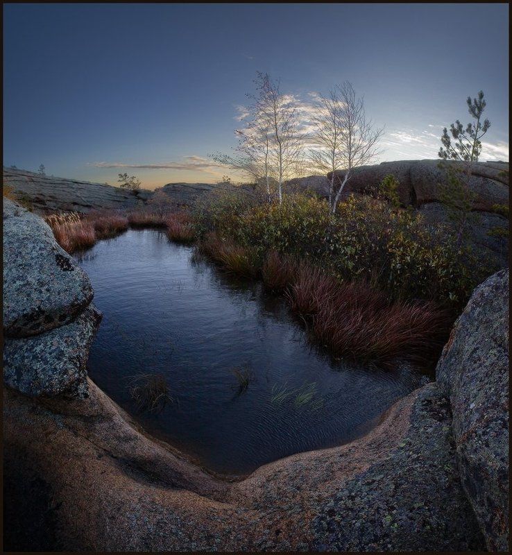 Вода, Горы, Казахстан, Каркаралы, Скалы, Утро, Ярославский Виталий Солнце взойдёт...photo preview