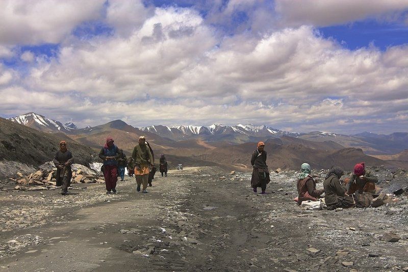 Гималаи, Горная дорога, Малый тибет Небесные дорогиphoto preview