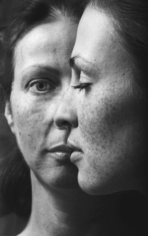 Portrait, Портрет, Портрет чб, Чернбелая фотография, Чернобелое фото photo preview