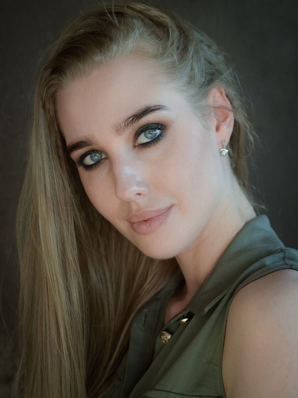 портрет, взгляд, девушка, глаза Анжелика.photo preview