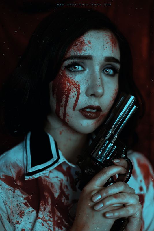 dark, art, cosplay horror Б и о ш о к photo preview
