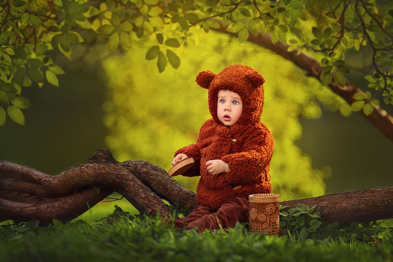 kid, child, children, baby, boy, charming, pretty, дети, малыш, детская фотосессия, детская фотография, children photography, летняя фотосессия, лето, медведь, мишка, дети модели, дети модели москва А где мёд?photo preview