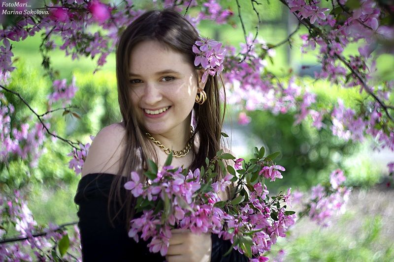 Лилия и весна.photo preview