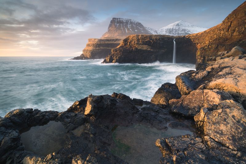 #faroeisland #Mulafossur #travel Mulafossurphoto preview