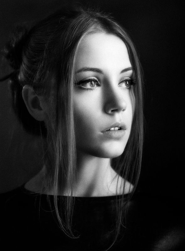 портрет;ч/б * * *photo preview