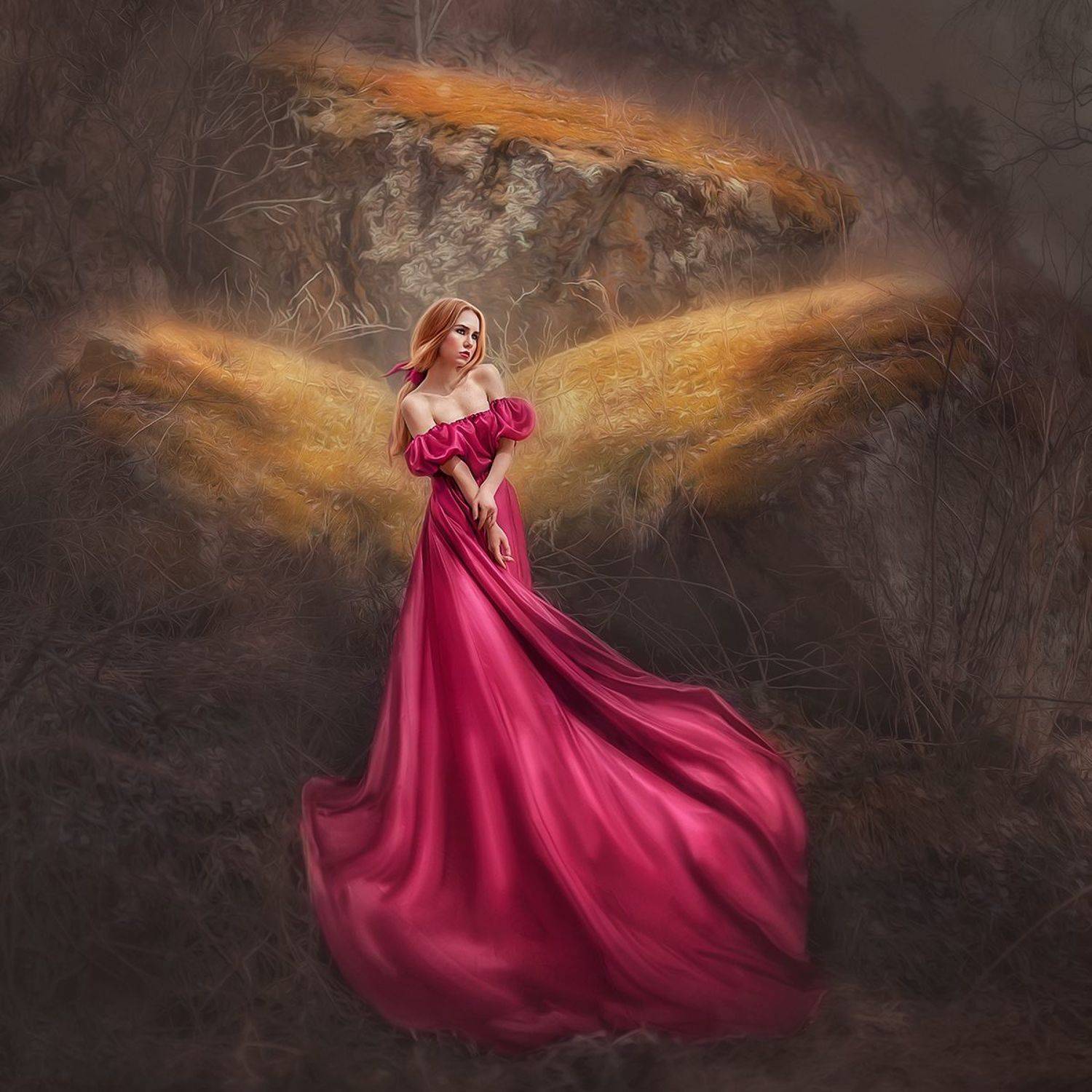 Лесная нимфа. Автор: Настя Саврицкая , Настя Саврицкая