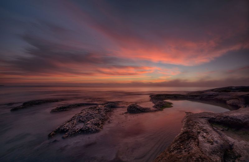 Sunrise on Black Sea Coastphoto preview