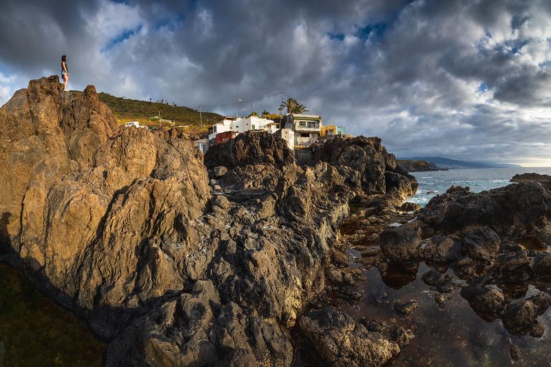 ocean, sunset, spain By the Oceanphoto preview