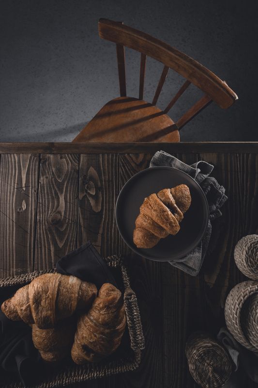 круассан на завтракphoto preview