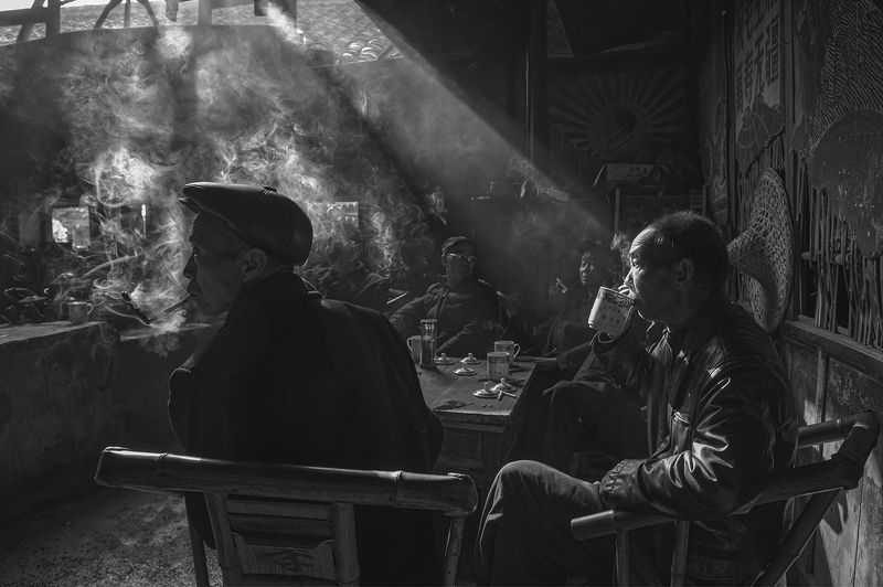 The Old Teahouse in Pengzhen Town, Chengdu The Old Teahouse in Pengzhen Town, Chengduphoto preview