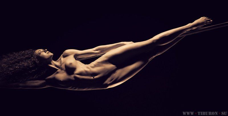 Dark, Light, Pole dance, Sport, Woman, Девушка, Пилон, Полет, Свет, Светографика, Спорт, Тень ***photo preview