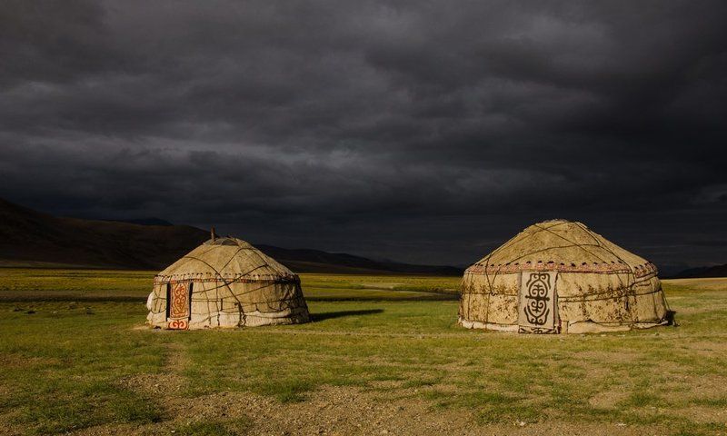 Kyrgyz, Pamir, Tajikistan, Yurts Yurtsphoto preview