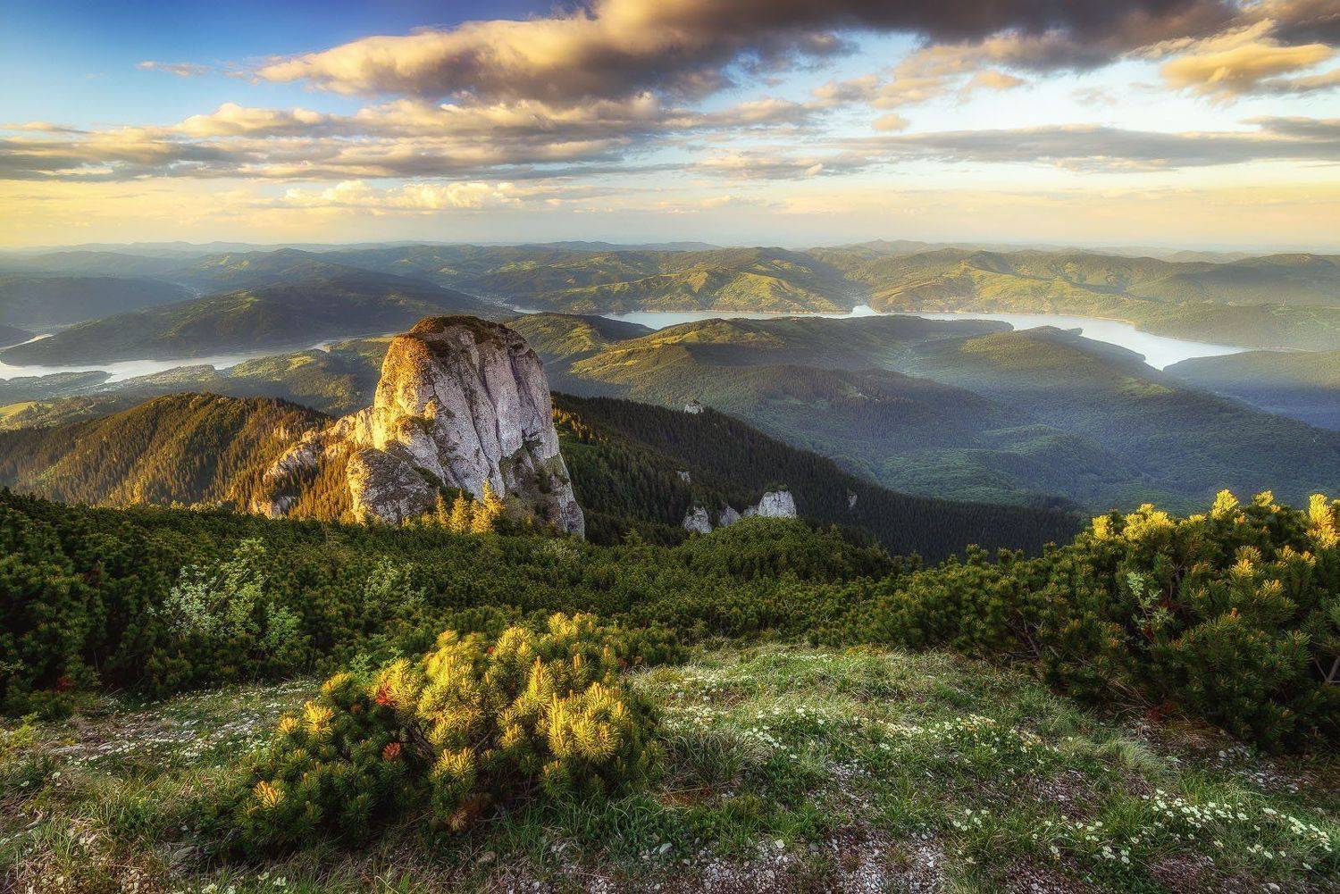 Lake, Landscape, Mountain, Nature, Romania, Stone, Ioan Chiriac