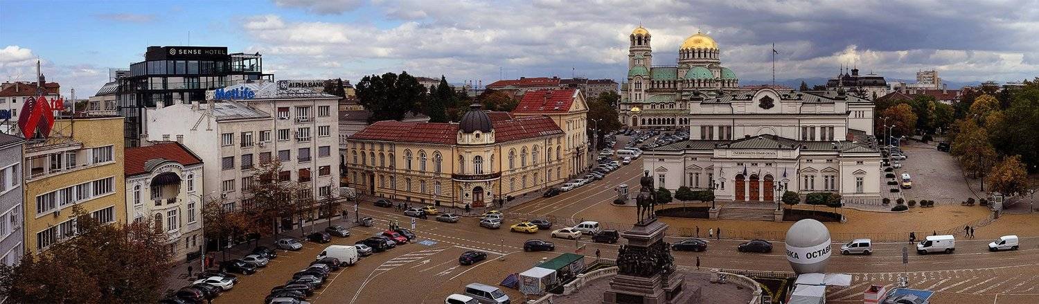 Площадь Народного Собрания. Автор: Юрий Ефимовский Болгария, Достопримечательности, София, Юрий Ефимовский