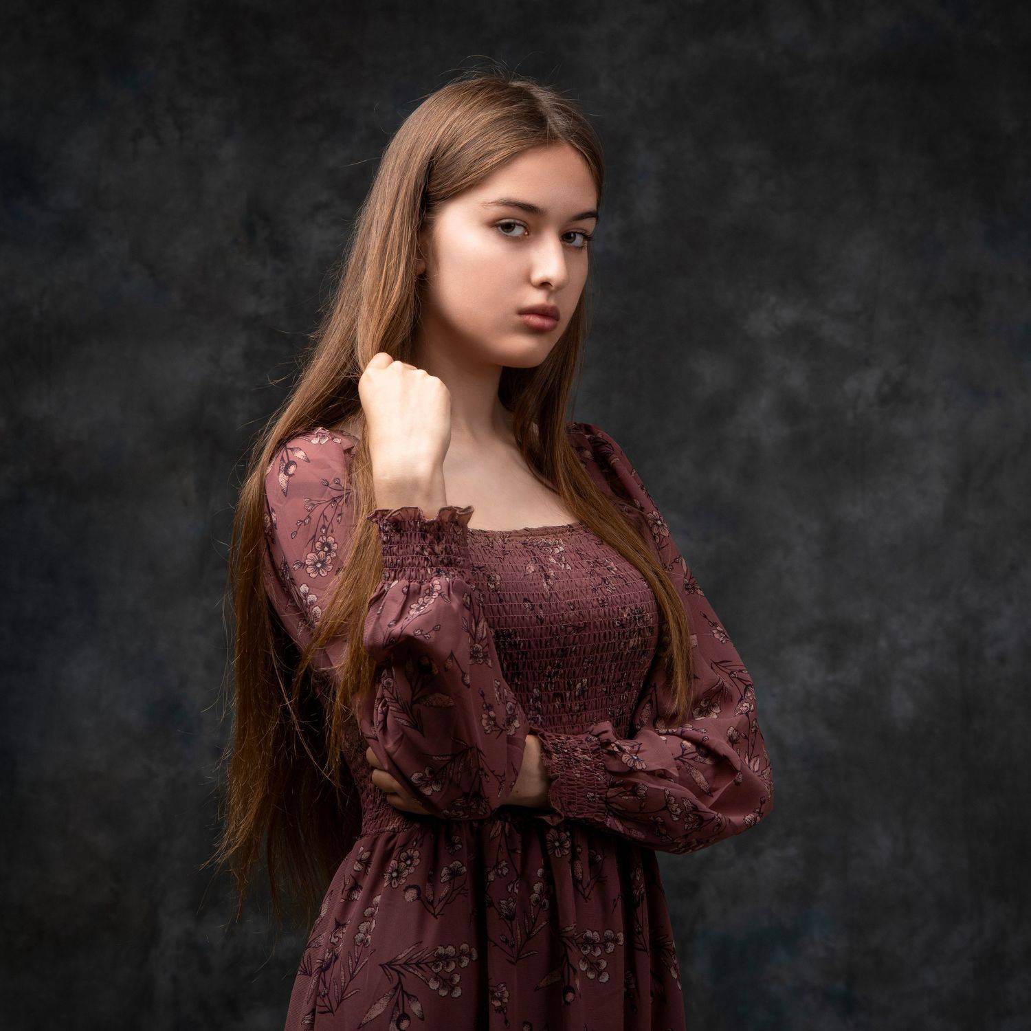 студийный портрет, красивая девушка, женский портрет, концептуальное, Зураб Бабаев