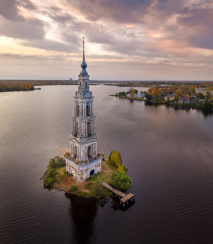 калязин, тверская область, колокольня Калязинphoto preview