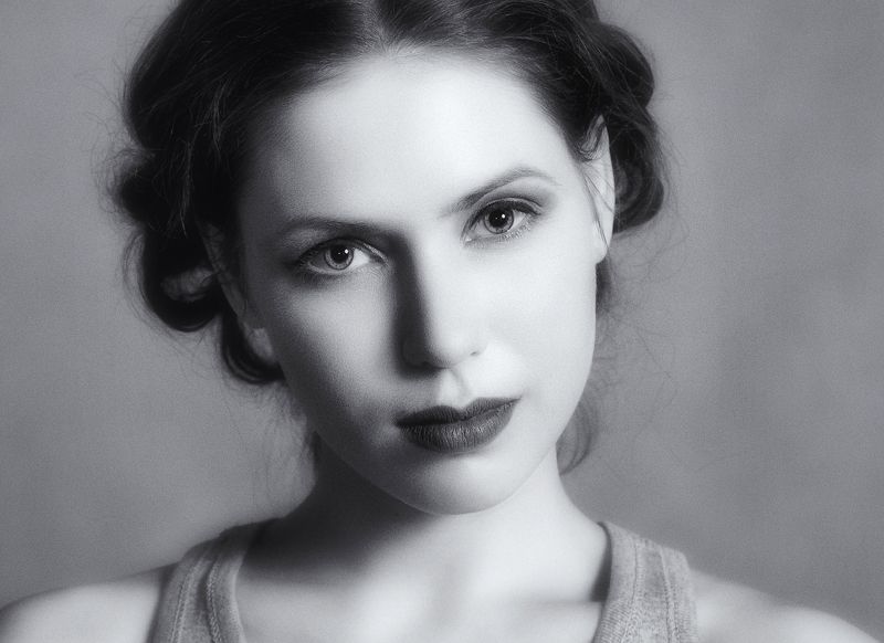 портрет;ч/б * * *photo preview