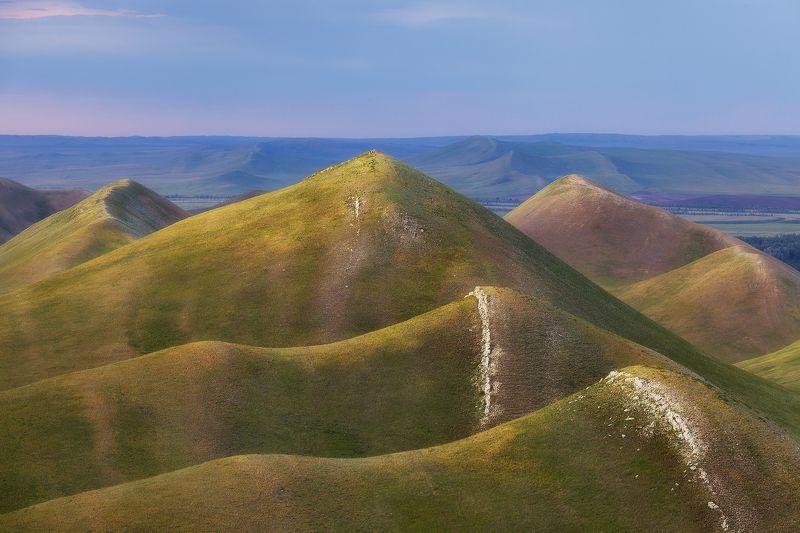 долгие горы ногайские горы карамурунтау Рассвет на Урочище Долгие Горы фото превью