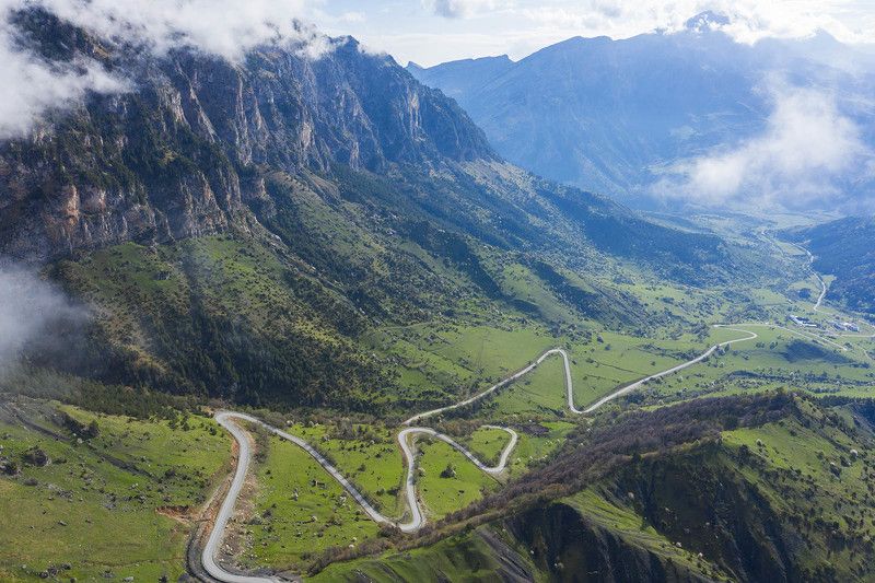 Ингушетия, Кавказ, перевал Цей-Лоам Выше облаков фото превью