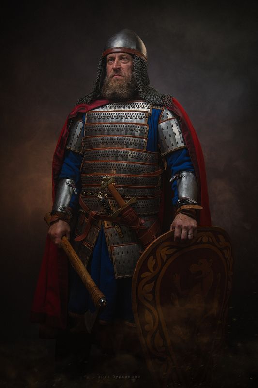 воин, витязь, схватка, история Былиныphoto preview