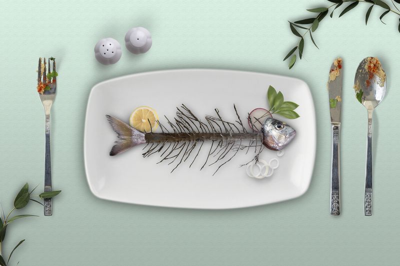 environment, ecological destruction, extinction Gluttonyphoto preview