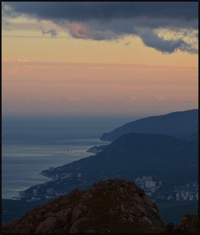 Алушта, Аю-даг, Кастель, Крым, Шан-Кая Вечерело...photo preview