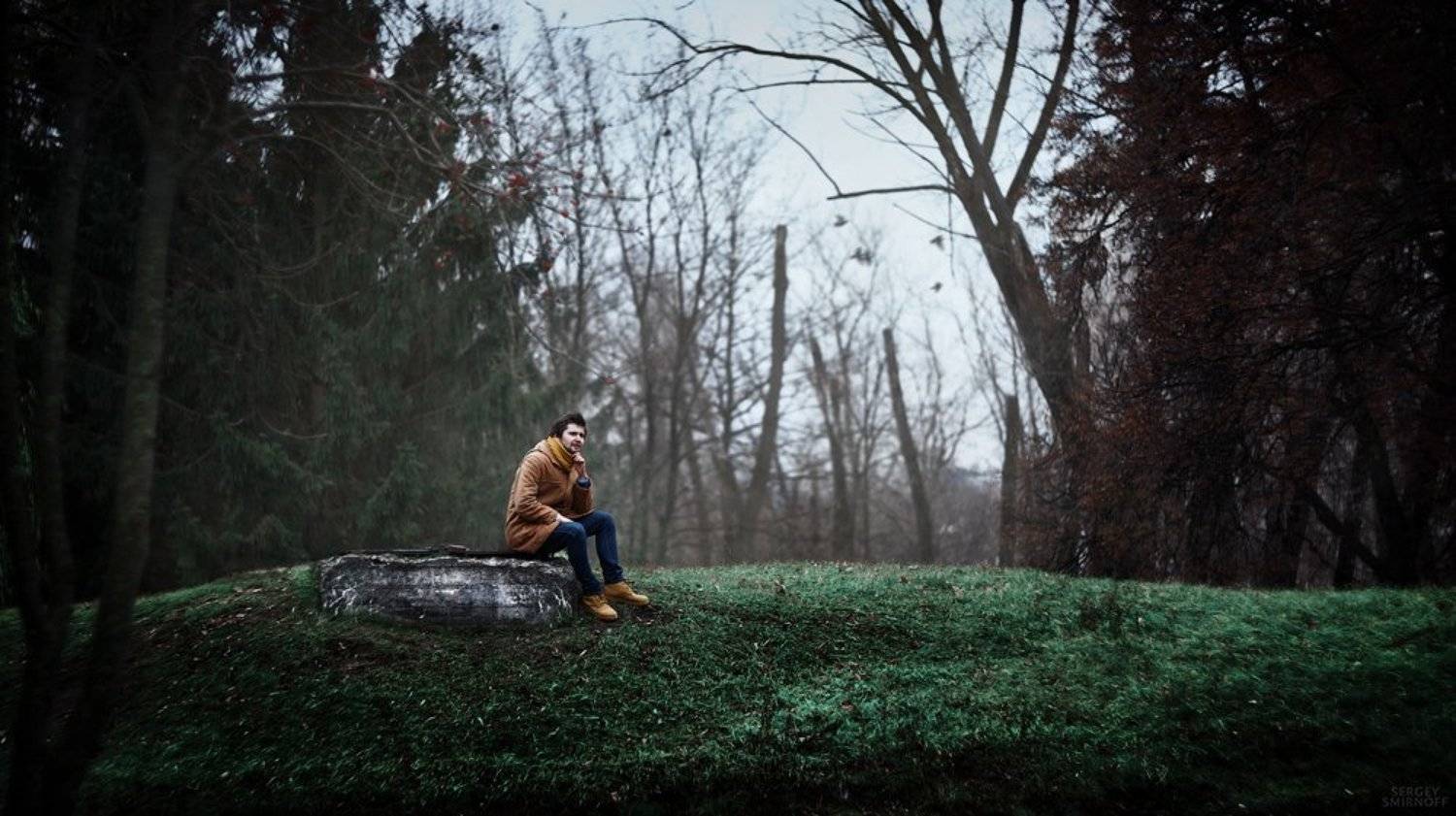 Мысли, Портрет, Человек, Смирнов Сергей